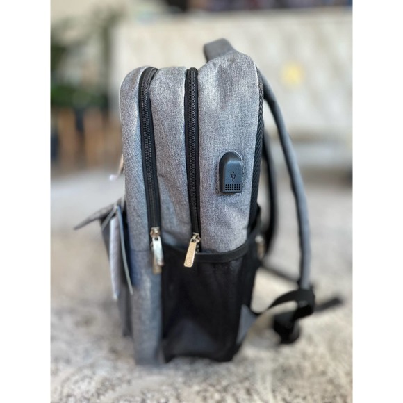 NWT Arrontop Laptop Backpack Water Resistant With USB Charging Port - Picture 8 of 10